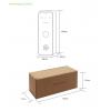 2MPx WIFI P2P TUYA videozvonek s biometrickou a RFID čtečkou | ZONEWAY V4-F