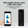 2MPx WIFI P2P TUYA videozvonek s biometrickou a RFID čtečkou | ZONEWAY V4-F