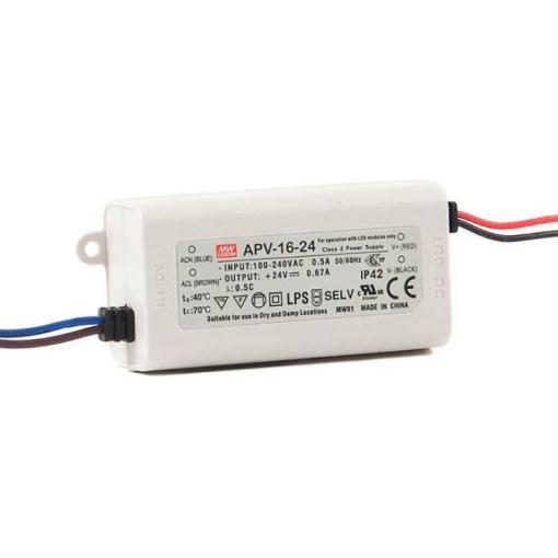 LED driver Mean Well APV-16-24, 24 V DC / 16 W