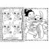 Omalovánky A4 Lilo & Stitch se samolepkami