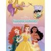 Samolepková knížka Disney Princezny se třpytivými samolepkami