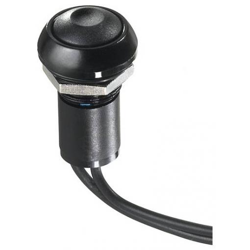 APEM IP Series, IPR5FAD2 tlačítko, 12 V/DC, 4 A, 1 ks