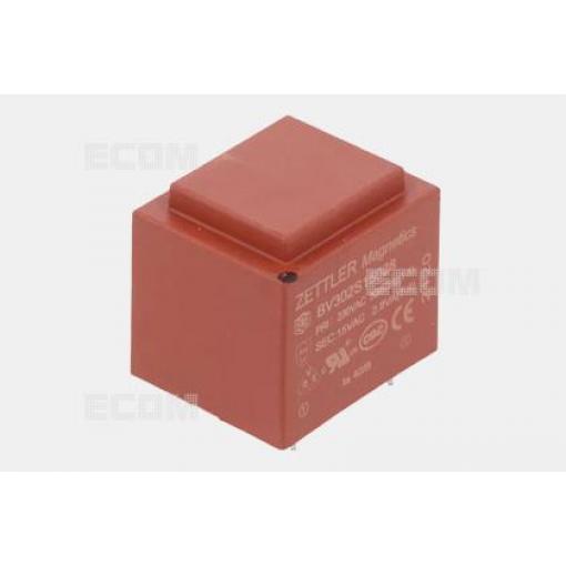 Transformátor BV302S09028, 2,8 VA, 230 V / 9 V, EI30×18