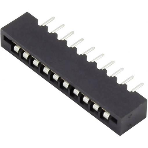 Connfly zásuvkový konektor do DPS 7, rozteč 2.54 mm, DS1020-07ST1D, 1 ks