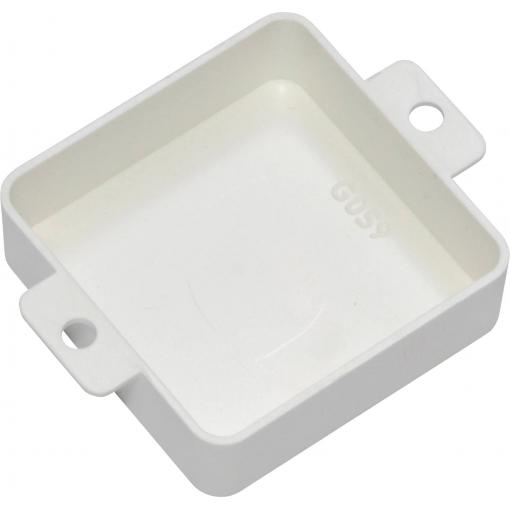 Kemo G059W univerzální pouzdro 40 x 40 x 13 termoplast bílá 1 ks