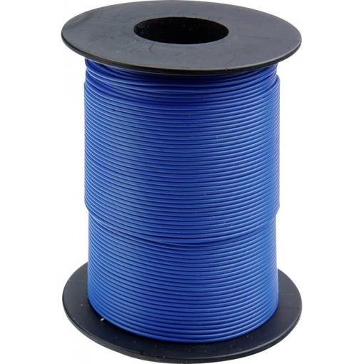 Donau Elektronik 119-12 lanko/ licna, 1 x 0.14 mm², modrá, 100 m