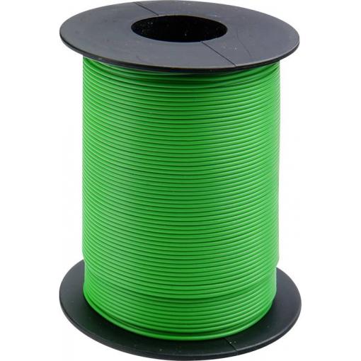 Donau Elektronik 119-14 lanko/ licna, 1 x 0.14 mm², zelená, 100 m
