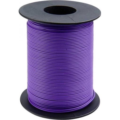 Donau Elektronik 119-16 lanko/ licna, 1 x 0.14 mm², fialová, 100 m