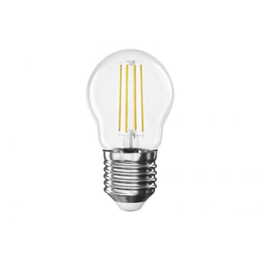Žárovka Filament LED E27 3,4W Mini Globe bílá teplá EMOS ZF6D22