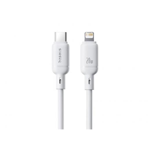 Kabel BASEUS USB-C/Lightning 1m White 20W