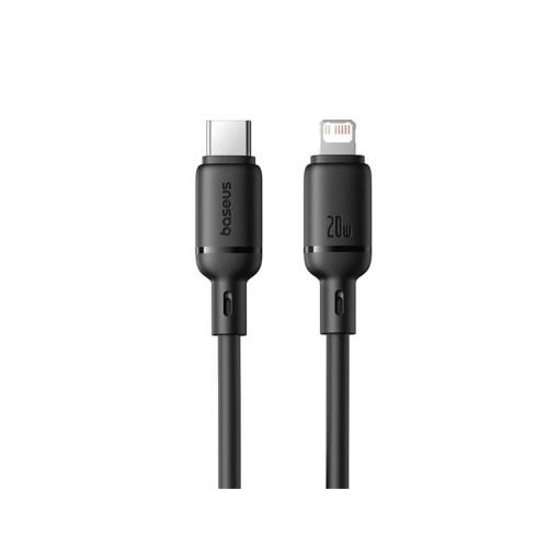 Kabel BASEUS USB-C/Lightning 1m Black 20W