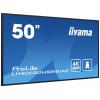 Iiyama ProLite LH5065UHSB-B1AG displej Digital Signage Energetická třída (EEK2021): E (A - G) 126 cm 49.5 palec 3840 x 2160 Pixel 24/7