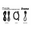 Iiyama ProLite LH5065UHSB-B1AG displej Digital Signage Energetická třída (EEK2021): E (A - G) 126 cm 49.5 palec 3840 x 2160 Pixel 24/7