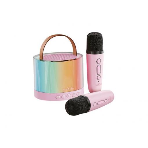 Karaoke set MAXLIFE MXKS-200 Pink