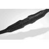 Ochranný nylonový oplet na kabely 6 mm, černý