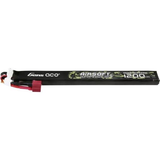Gens ace GEA12003S25DL akupack Li-Pol (modelářství), 11.1 V, 1200 mAh, články 3, 25 C, blok