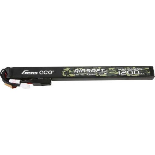 Gens ace GEA12003S25TL akupack Li-Pol (modelářství), 11.1 V, 1200 mAh, články 3, 25 C, blok
