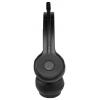 EKSA H16 Headset otevřená (On Ear) Bluetooth® černá Potlačení hluku, Redukce šumu mikrofonu headset, regulace hlasitosti, Indikátor nabití Počítače