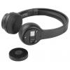 EKSA H16 Headset otevřená (On Ear) Bluetooth® černá Potlačení hluku, Redukce šumu mikrofonu headset, regulace hlasitosti, Indikátor nabití Počítače