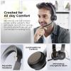 EKSA H16 Headset otevřená (On Ear) Bluetooth® černá Potlačení hluku, Redukce šumu mikrofonu headset, regulace hlasitosti, Indikátor nabití Počítače