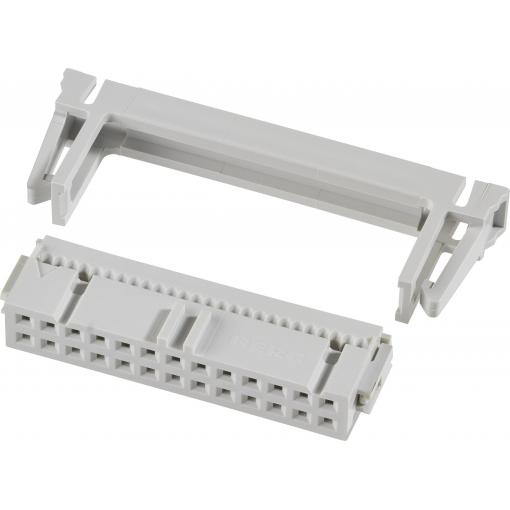 FCI 71600-614LF konektor pro ploché kabely s odlehčením tahu Rastr (rozteč): 2.54 mm Počet pólů: 14 Počet řádků: 2 1 ks