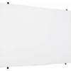 SpeaKa Professional magnetická skleněná tabule SP-GWW-001 (š x v) 1200 mm x 900 mm bílá hladký vč. odkládací misky