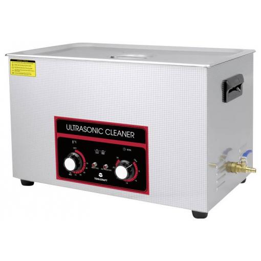 TOOLCRAFT USC-3000 ultrazvuková čistička, Kancelářské potřeby, Šperky, do dílny, 600 W, 30 l, s ohřevem, S čisticím košem