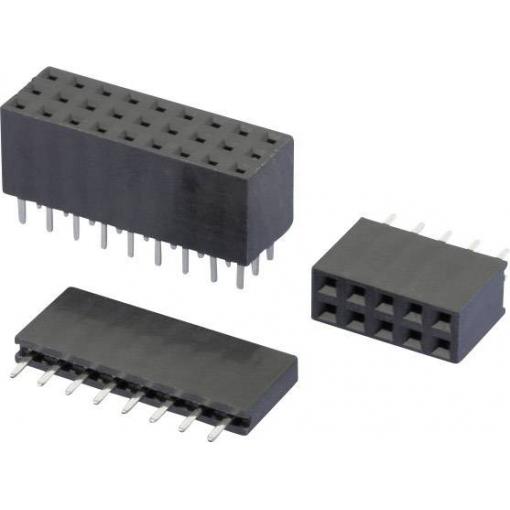 W & P Products zásuvková lišta Počet řádků: 2 Počet kontaktů v řadě: 8 157-16-2-00 1 ks