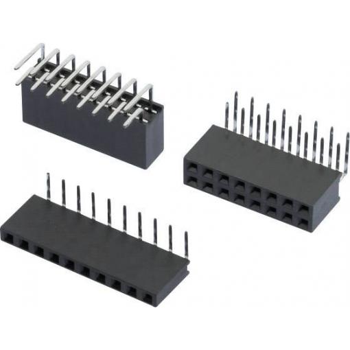 W & P Products zásuvková lišta Počet řádků: 1 Počet kontaktů v řadě: 10 159-10-1-00 1 ks
