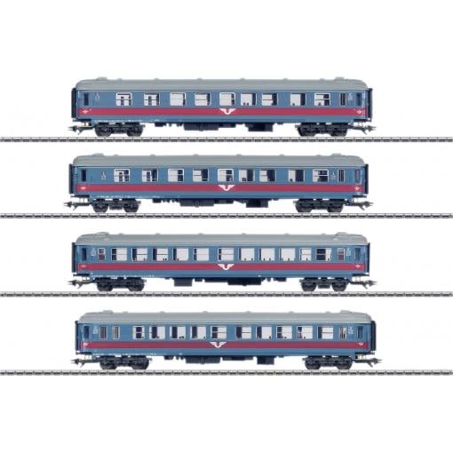 Märklin 43789 4dílná sada osobních vozů SJ