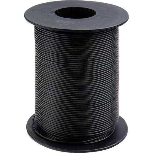 Donau Elektronik 105-1-100 spojovací drát, 1 x 0.20 mm², černá, 100 m