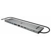 ICY BOX USB-C® dokovací stanice IB-DK2106a-CPD, USB Type-C® 11 in 1 Notebook DockingStation mit 3 Videoausgabe