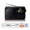 Lenco PDR-033BK A005659 přenosné rádio, DAB+, FM, černá