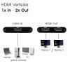 Maxtrack 1 + 2 porty HDMI přepínač 7680 x 4320 Pixel