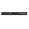 Maxtrack CS40L VGA / HDMI adaptér [1x VGA zásuvka, jack zásuvka 3,5 mm - 1x HDMI zásuvka] černá