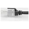 Maxtrack USB-C® / RJ45 síťový kabelový adaptér CAT 6 [1x USB-C® zástrčka - 1x RJ45 zástrčka] 5.00 m černá