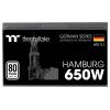 Thermaltake GERMAN SERIES HAMBURG PC síťový zdroj 650 W ATX 80 PLUS®