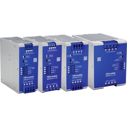 TDK DRB240-24-3-A1 síťový zdroj na DIN lištu 29 V/DC 10 A 240 W Počet výstupů:1 x Obsah 1 ks