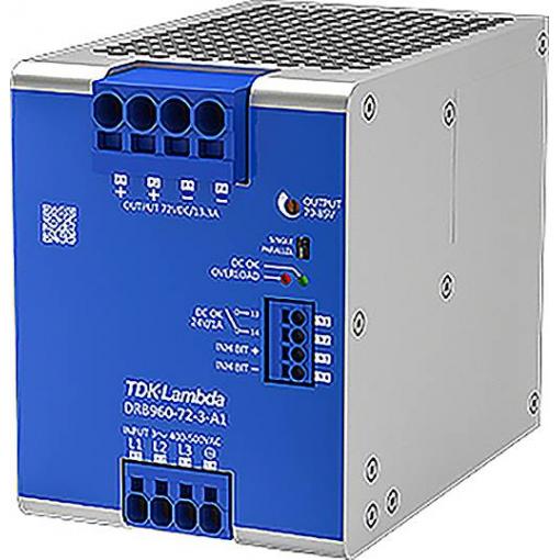 TDK DRB960-72-3-A1 síťový zdroj na DIN lištu 85 V/DC 13.3 A 960 W Počet výstupů:1 x Obsah 1 ks