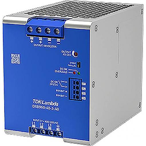 TDK DRB960-48-3-A0 síťový zdroj na DIN lištu 29 V/DC 40 A 960 W Počet výstupů:1 x Obsah 1 ks