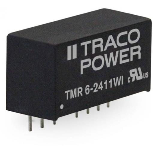 TracoPower TMR 6-2419WI DC/DC měnič napětí do DPS 24 V/DC 9 V/DC 666 mA 6 W Počet výstupů: 1 x Obsah 1 ks