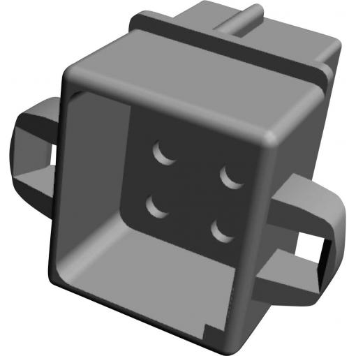 TE Connectivity MATE-N-LOK zásuvkový konektor na kabel 6, rozteč 5.08 mm, 1-480276-0, 1 ks