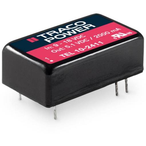 TracoPower TEL 10-2411 DC/DC měnič napětí do DPS 2 A 10 W Počet výstupů: 1 x Obsah 1 ks