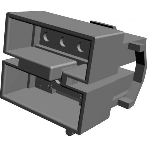 TE Connectivity MATE-N-LOK zástrčkový konektor na kabel 8, rozteč 5.08 mm, 1-480284-0, 1 ks