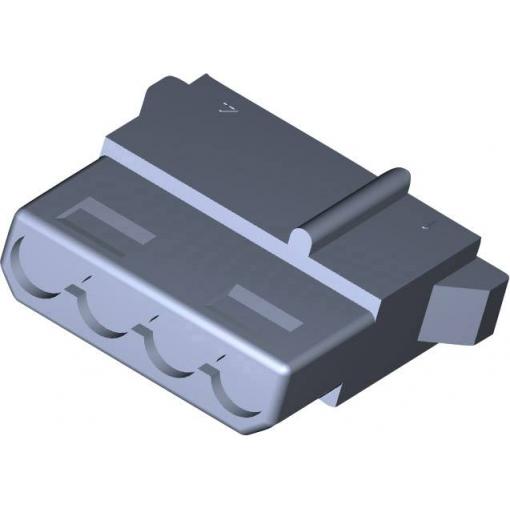 TE Connectivity MATE-N-LOK zásuvkový konektor na kabel 4, 1-480424-0, 1 ks