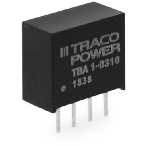 TracoPower TBA 1-0511 DC/DC měnič napětí do DPS 200 mA 1 W Počet výstupů: 1 x Obsah 1 ks