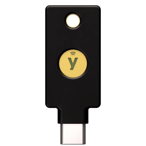 Yubico USB správce hesel YubiKey 5C NFC černá/zlatá 5060408462331