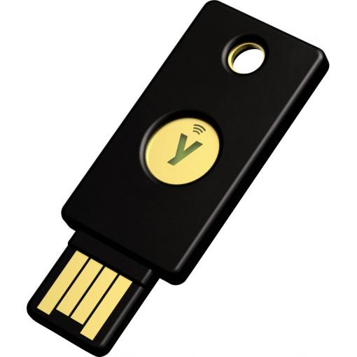 Yubico USB správce hesel YubiKey 5 NFC FIPS černá/zlatá 5060408464229