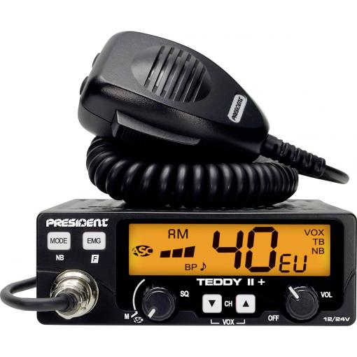 President TEDDY II + CB radiostanice, TXPR376