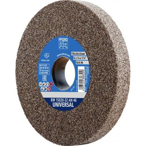 PFERD TOOLS 39010114 Brusný kotouč do stojanové brusky Průměr 150 mm Ø otvoru 32 mm 1 ks